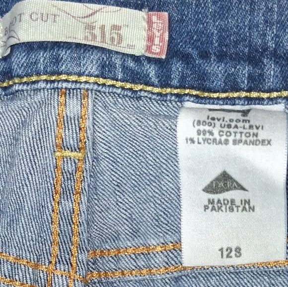 Levi's Women's Straight Leg Blue Jeans - Picture 2 of 2